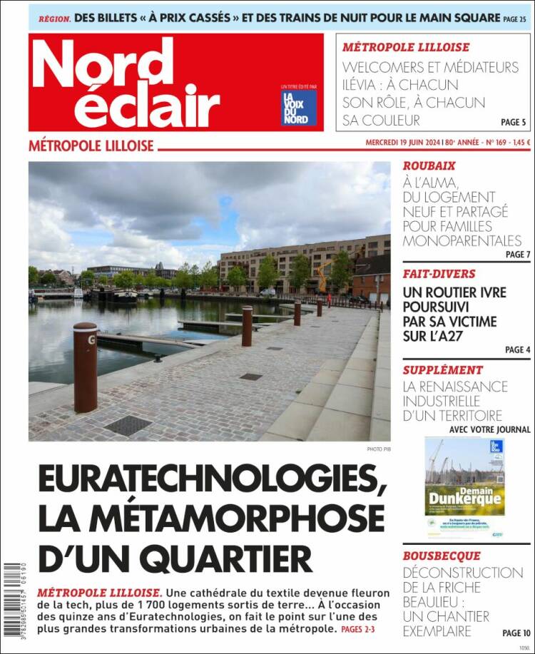 Portada de Nord Éclair (Francia)