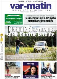 Portada de Var-Matin (Francia)