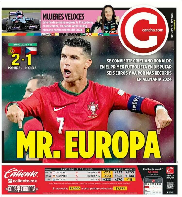 Portada de Cancha (M&eacute;xico)