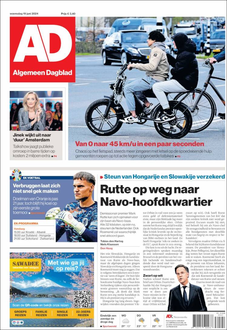 Portada de AD (Pa&iacute;ses Bajos)