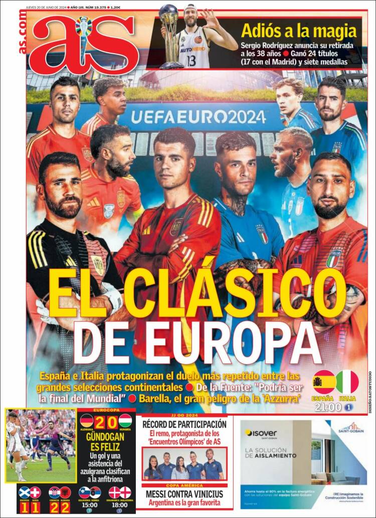 Portada de As (España)