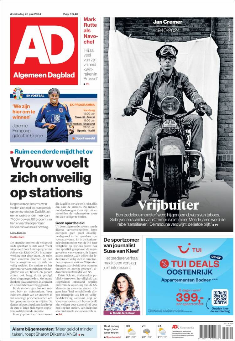 Portada de AD (Pa&iacute;ses Bajos)