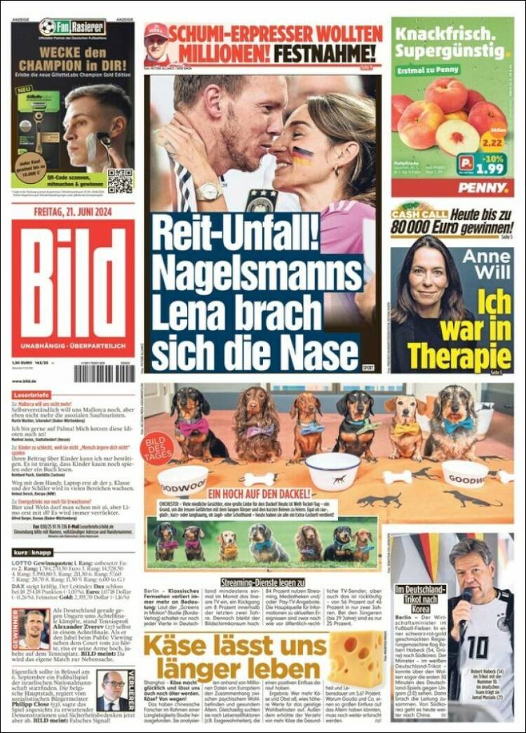 Portada de Bild (Alemania)