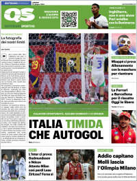Portada de Quotidiano Sportivo (Italia)