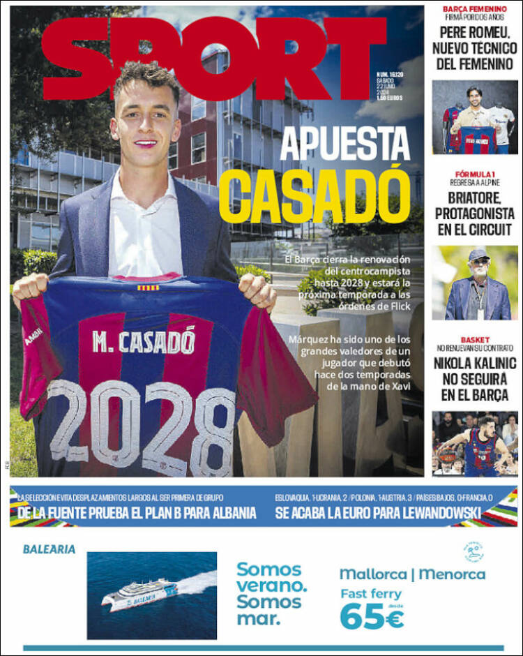 Portada de Sport (España)