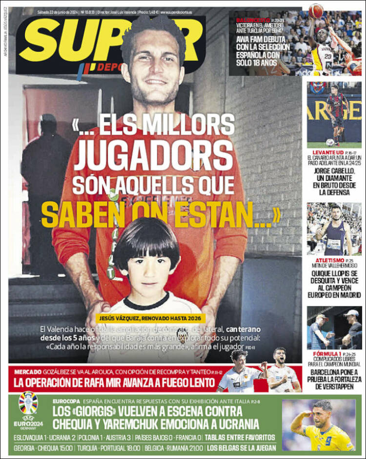 Portada de Superdeporte (España)