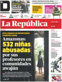 Portada de La Republica (Per&uacute;)