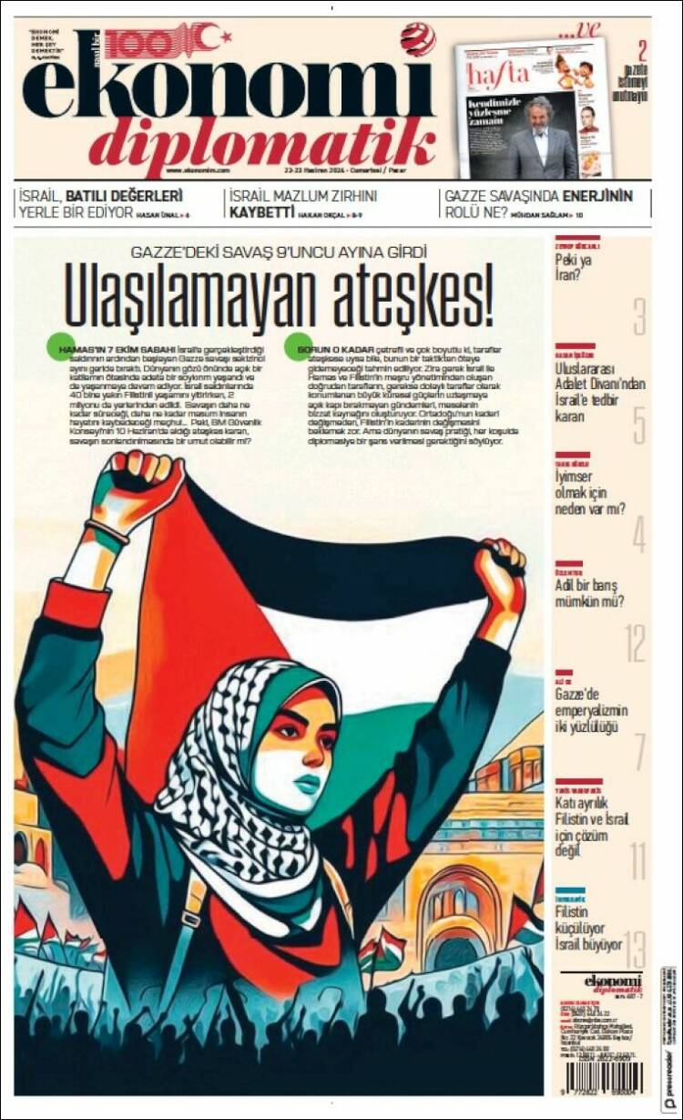 Portada de Dünya (Turqu&iacute;a)