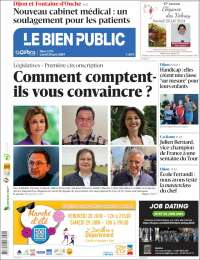 Portada de Le Bien Public (Francia)