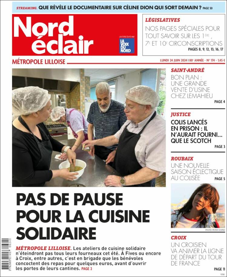 Portada de Nord Éclair (Francia)