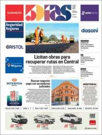 Portada de 5 Días (Paraguay)