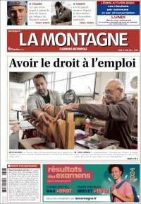 Portada de La Montagne (Francia)