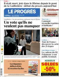 Portada de Progres de Fecamp (Francia)