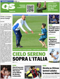 Portada de Quotidiano Sportivo (Italia)