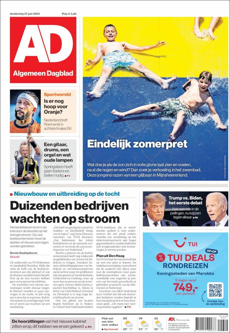 Portada de AD (Pa&iacute;ses Bajos)