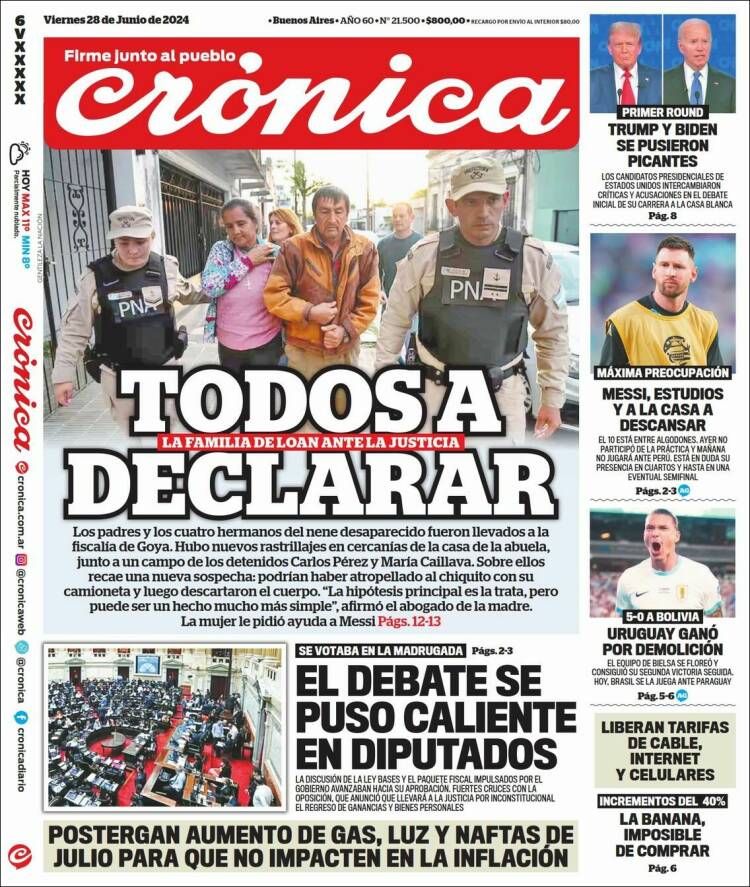 Portada de La Voz del Chaco (Argentina)