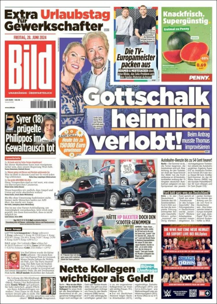 Portada de Bild (Alemania)