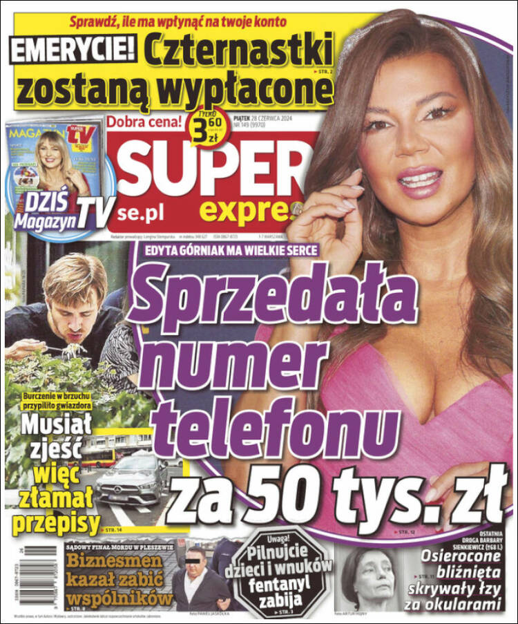 Portada de Super Express (Polonia)