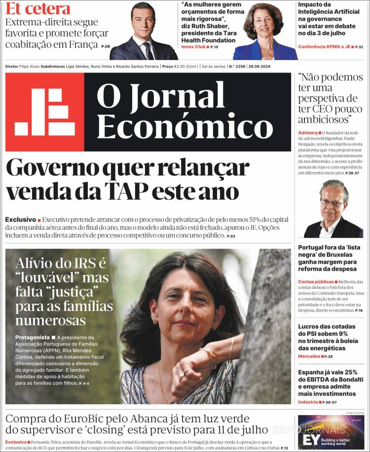 Portada de Oje (Portugal)