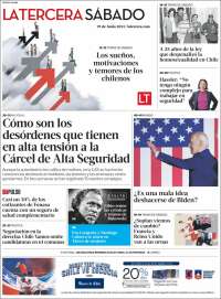 Portada de La Tercera (Chile)