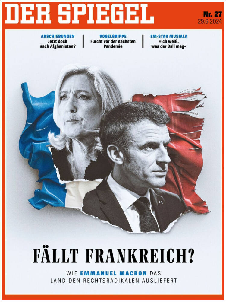 Portada de Der Spiegel (Alemania)