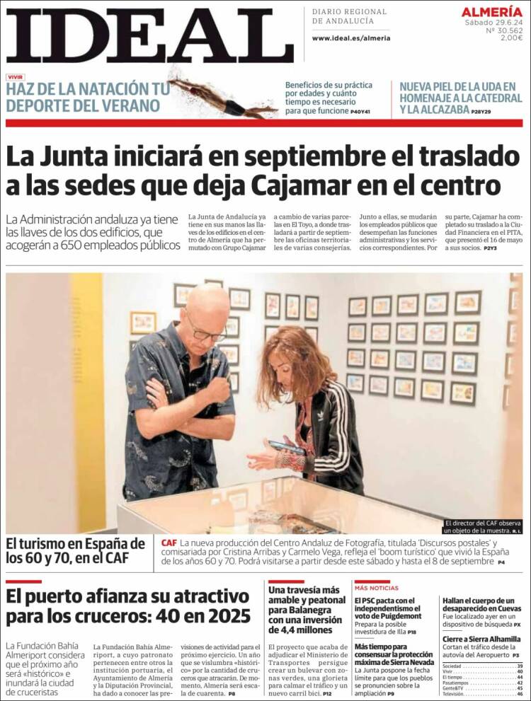 Portada de Ideal Almeria (Espa&ntilde;a)