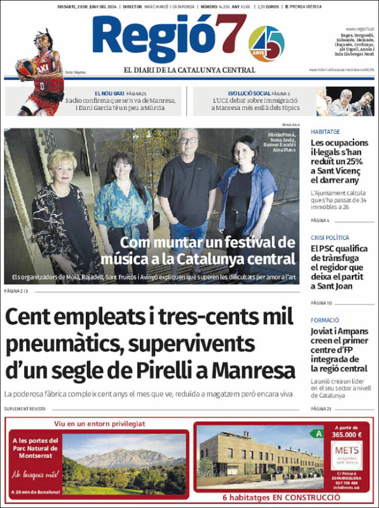 Portada de Regio7 (Espa&ntilde;a)