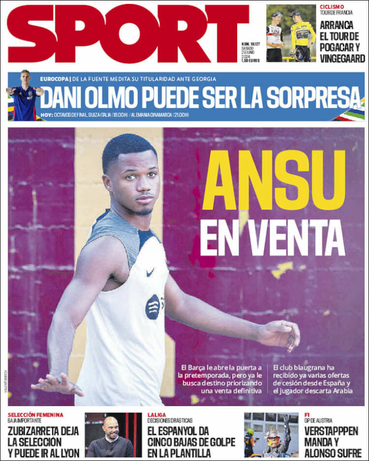 Portada de Sport (Espa&ntilde;a)