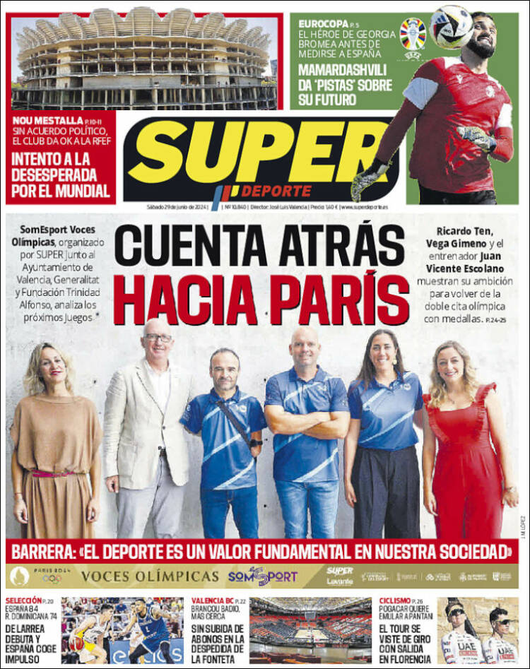 Portada de Superdeporte (Espa&ntilde;a)