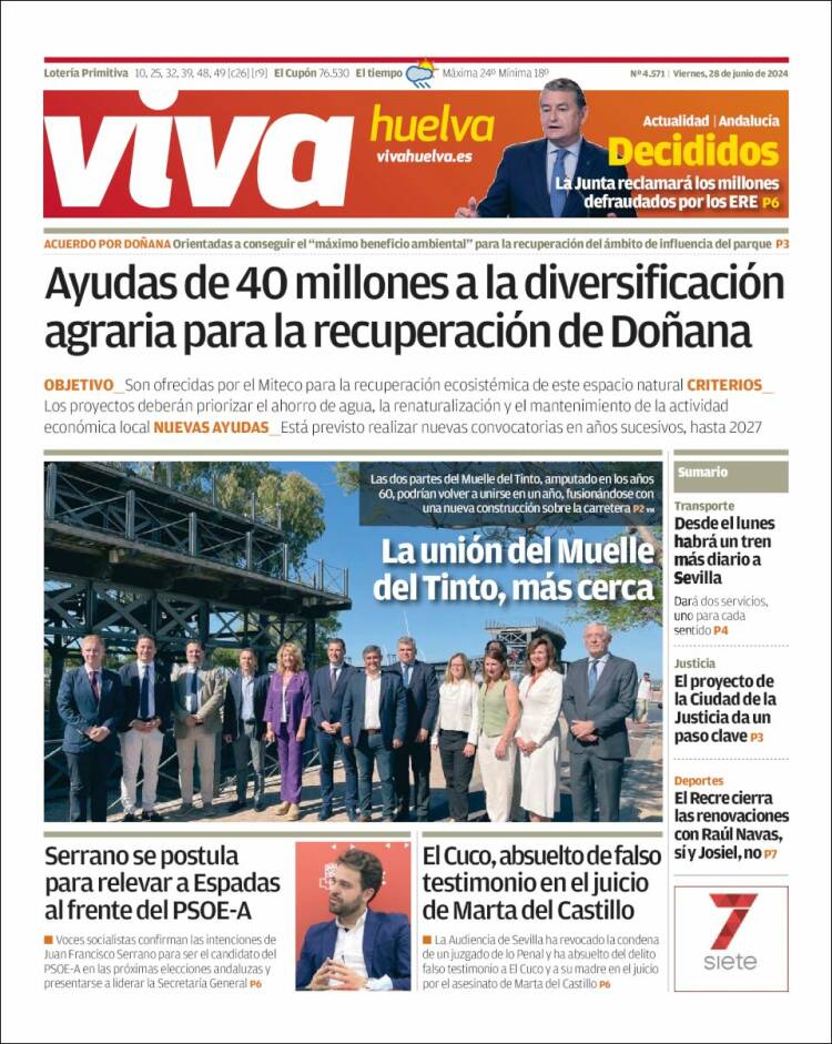 Portada de Viva Huelva (Espa&ntilde;a)