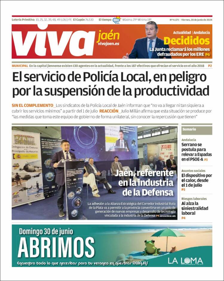 Portada de Viva Jaén (Espa&ntilde;a)