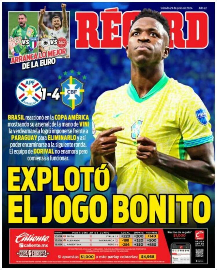 Portada de Record (México)