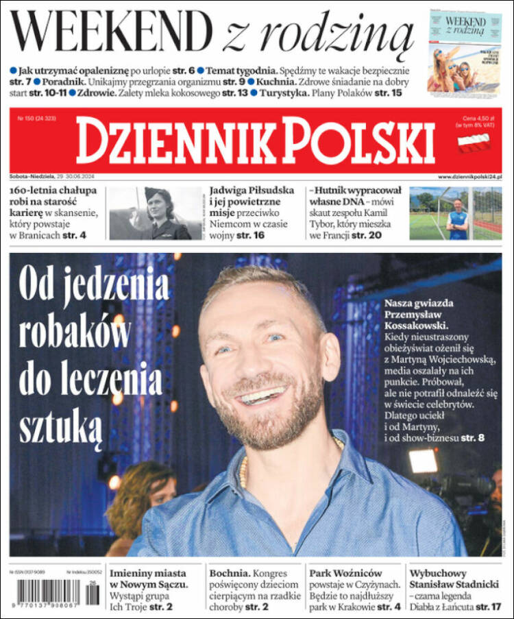 Portada de Dziennik (Polonia)