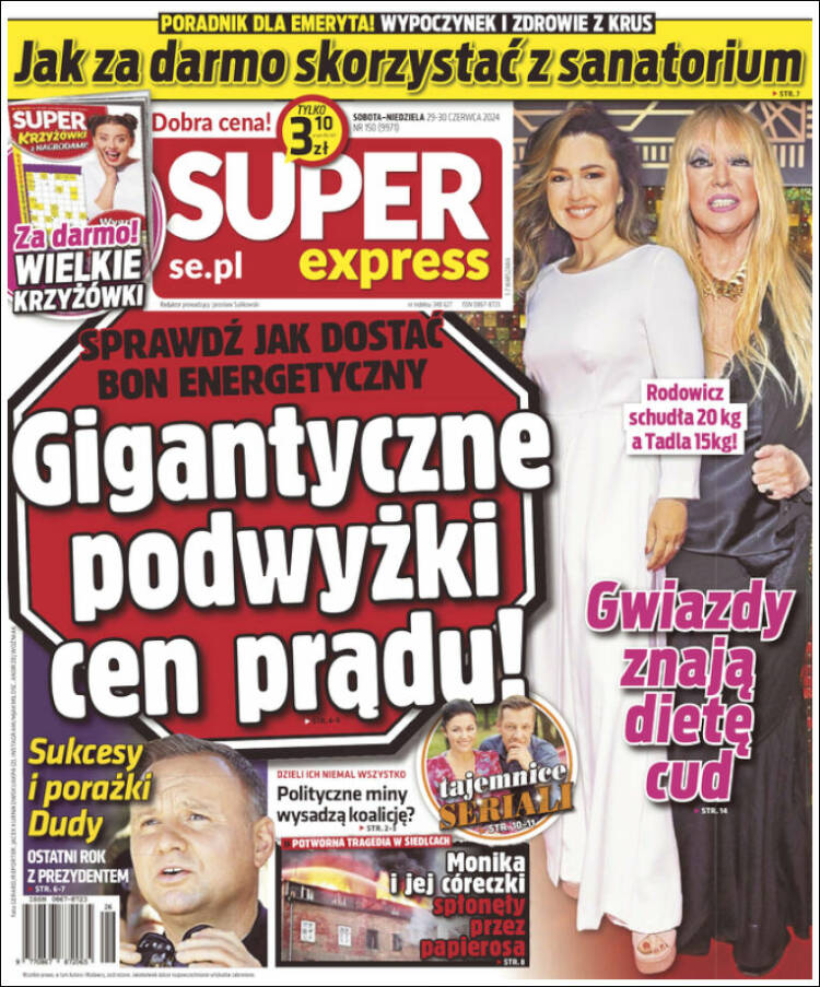 Portada de Super Express (Polonia)