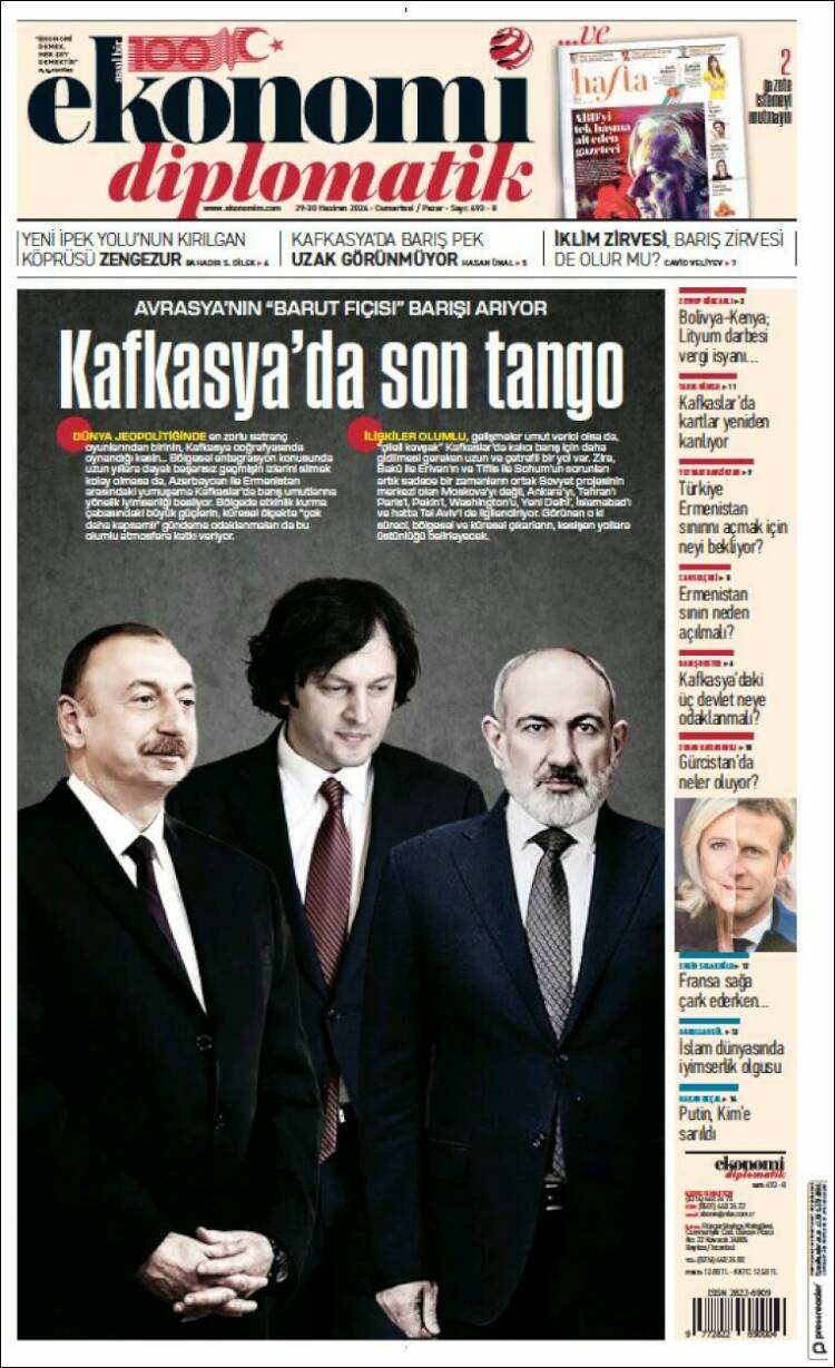 Portada de Dünya (Turqu&iacute;a)