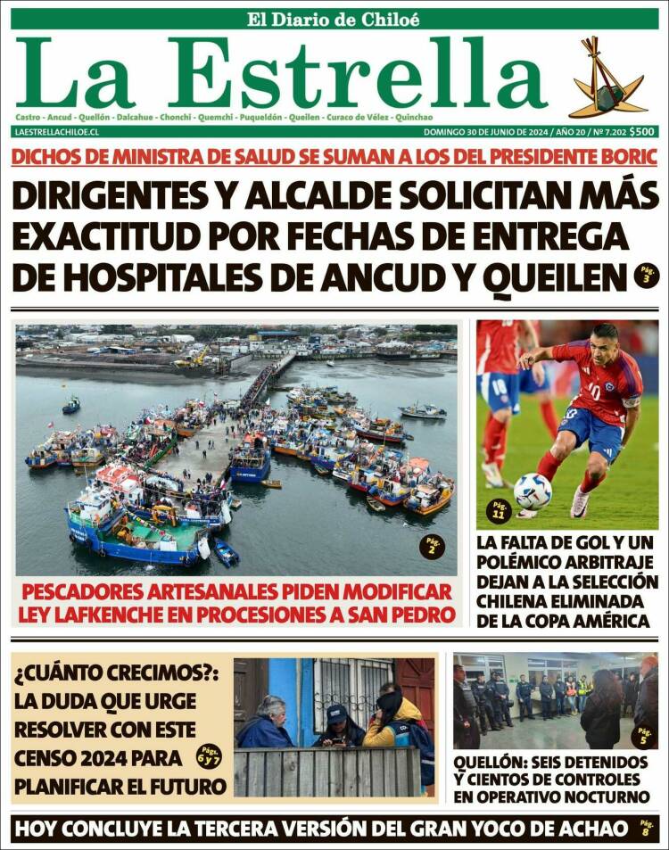 Portada de Estrella de Chiloé (Chile)