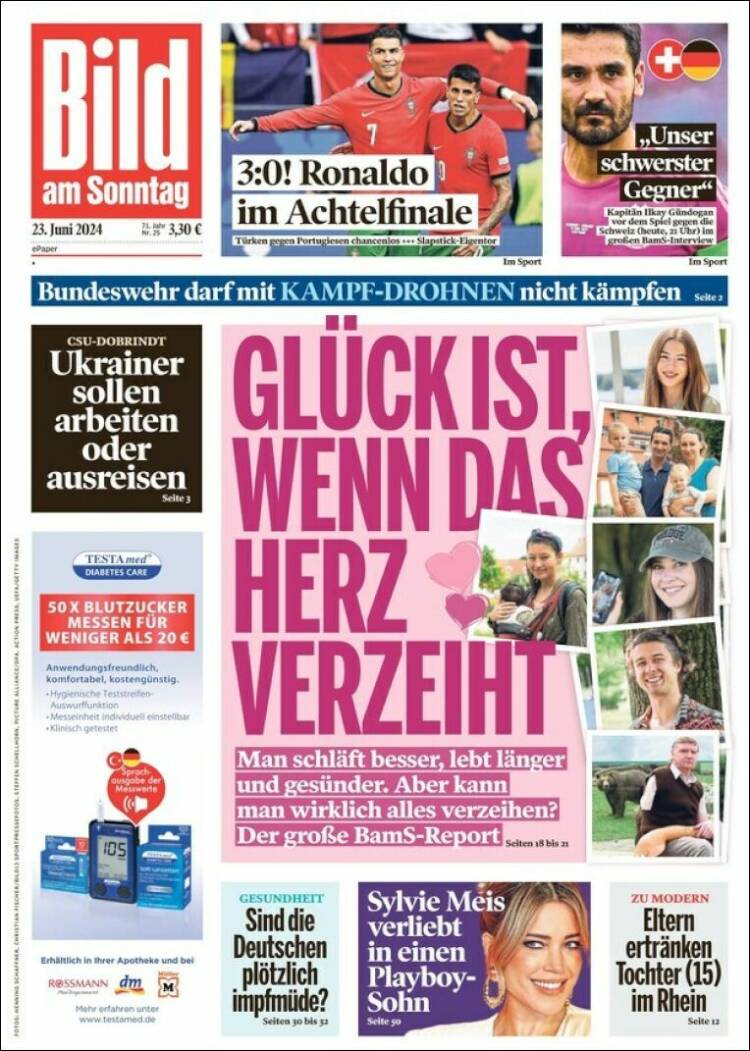 Portada de Bild (Alemania)