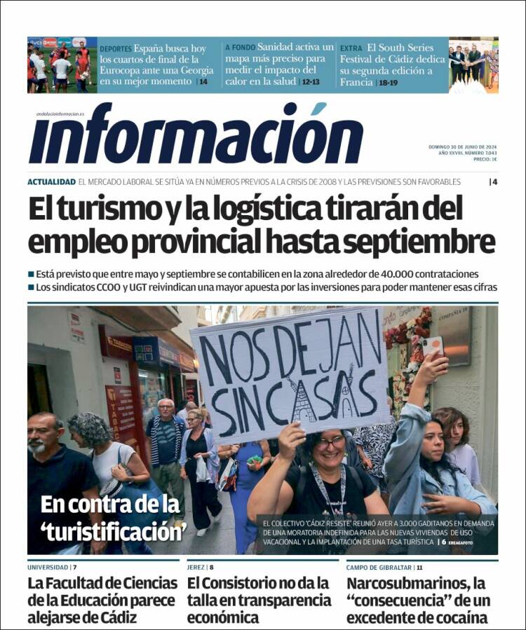 Portada de Información - Cadiz (España)