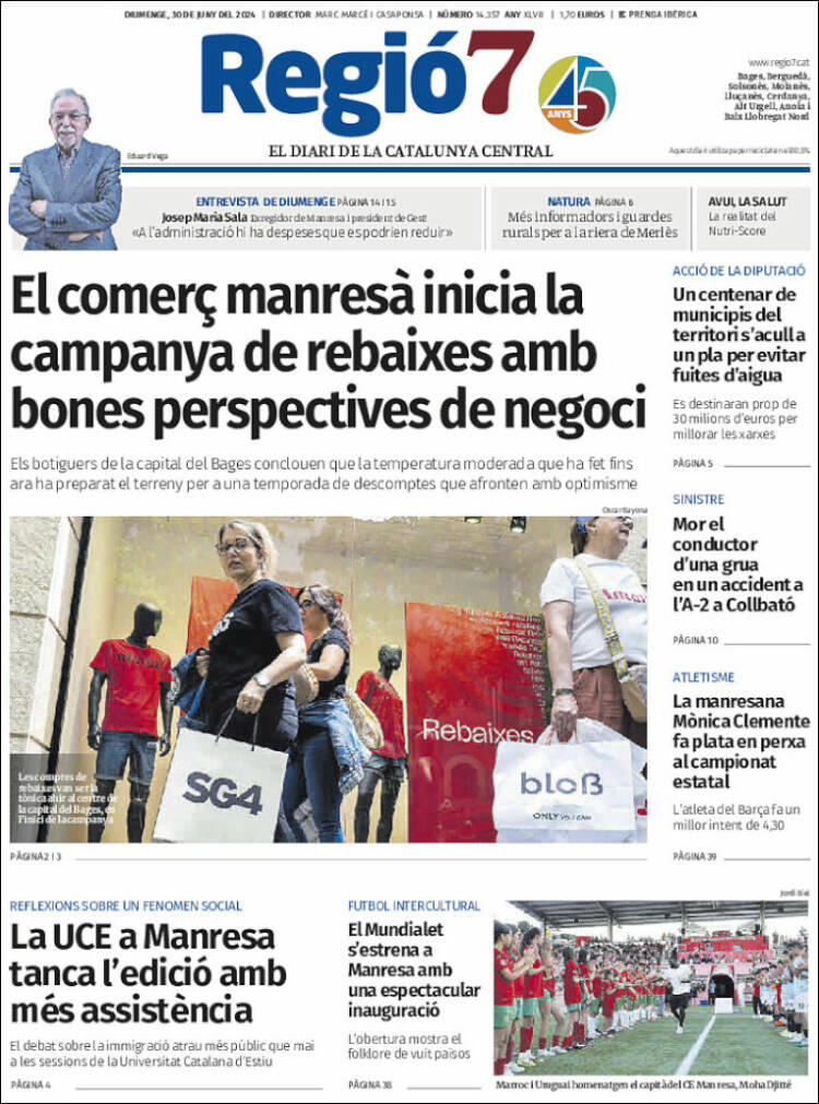 Portada de Regio7 (España)