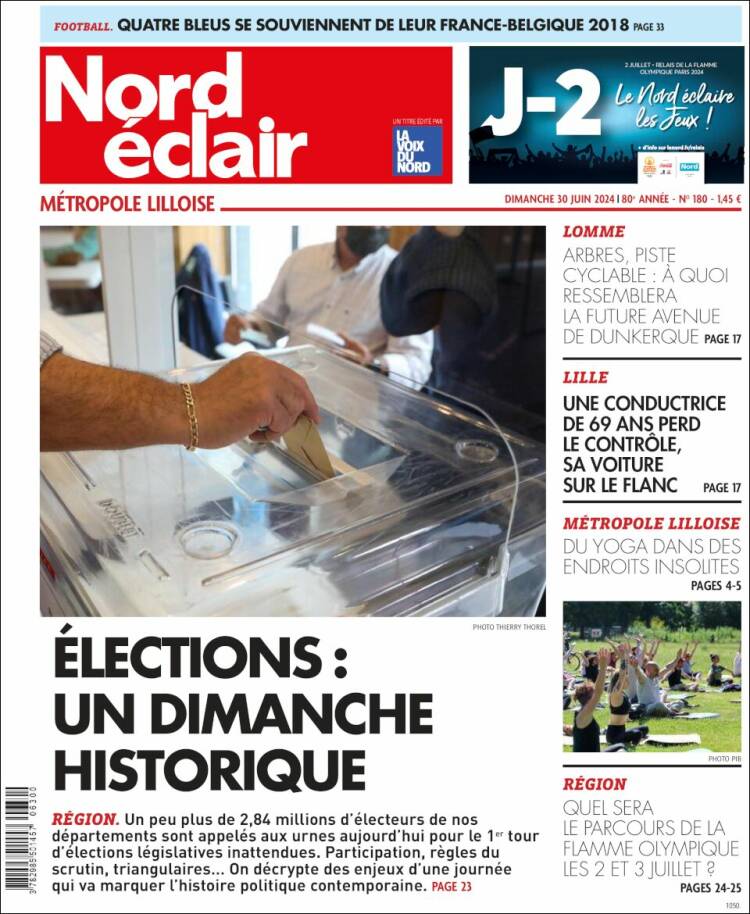 Portada de Nord Éclair (Francia)