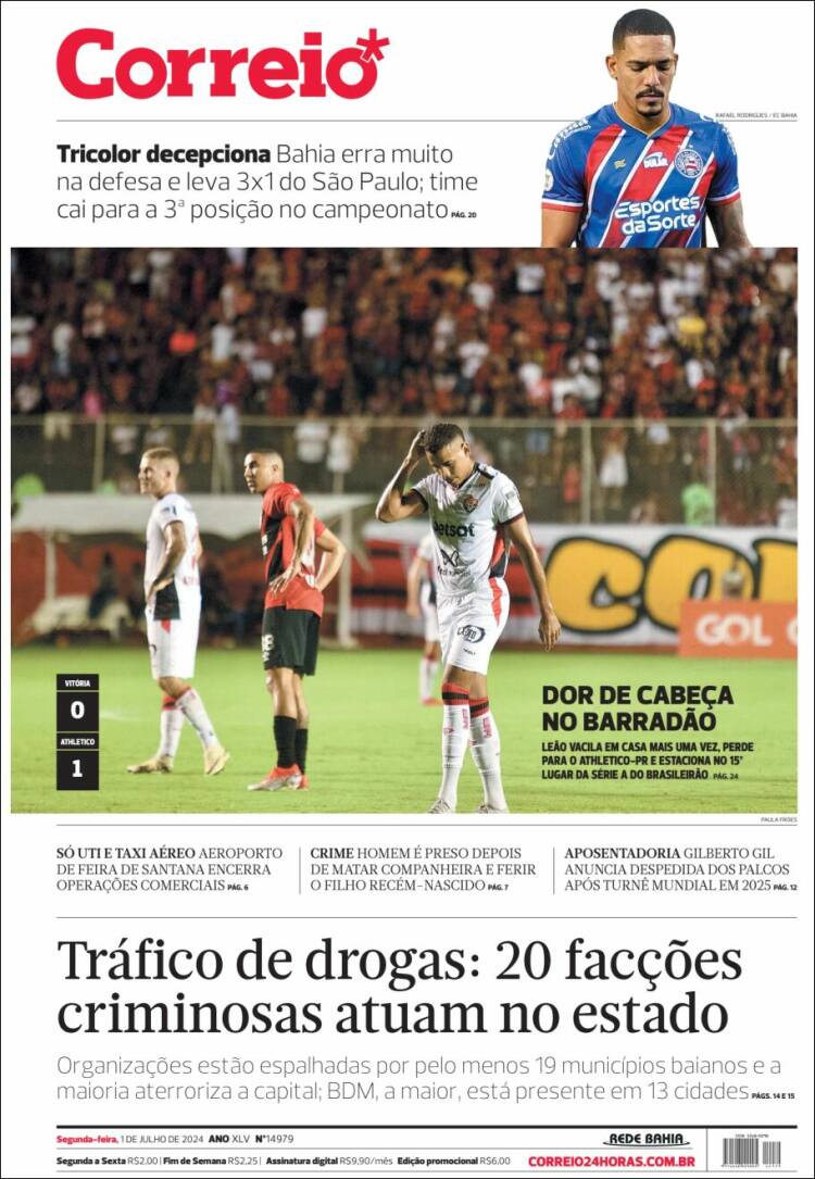 Portada de Correio* (Brasil)