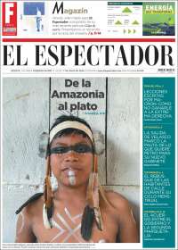 Portada de El Espectador (Colombie)