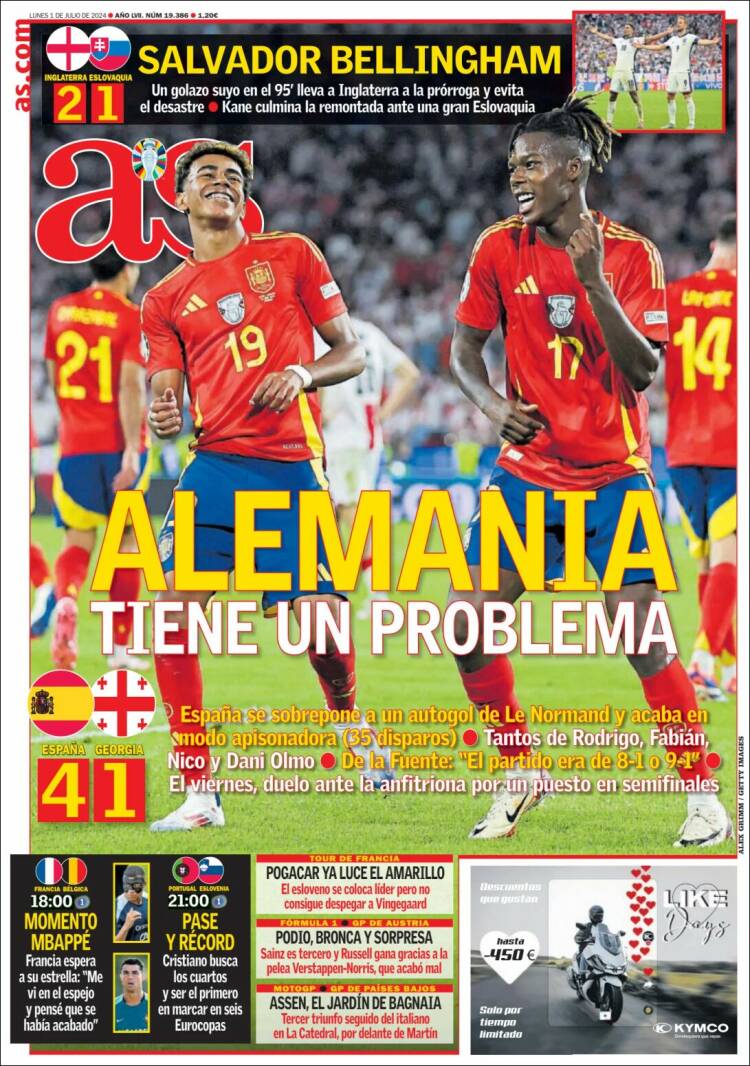 Portada de As (Espagne)