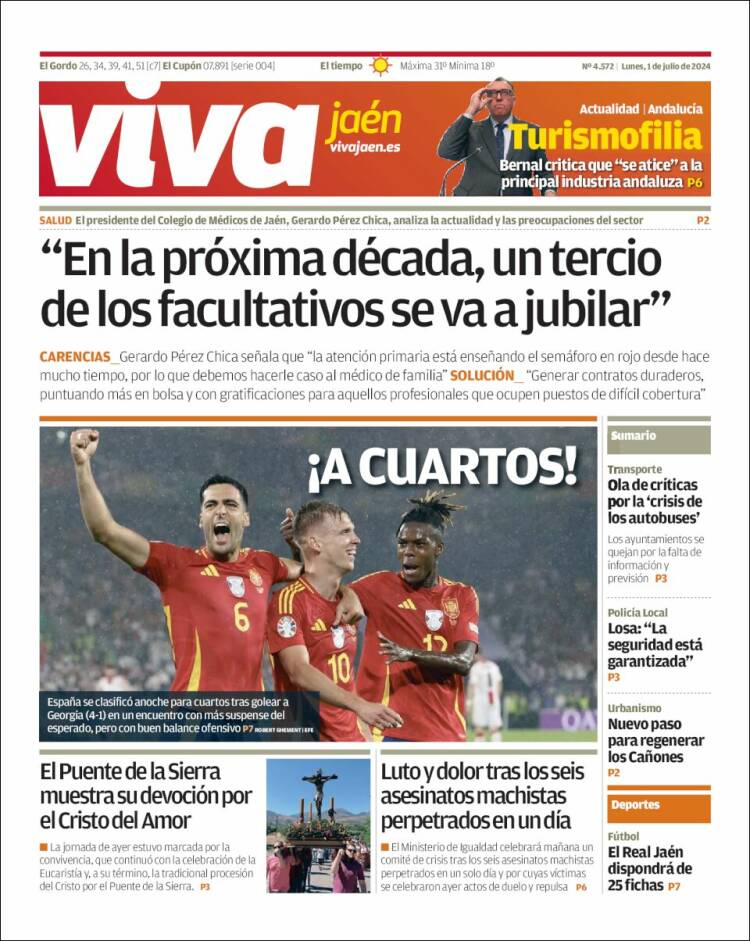 Portada de Viva Jaén (Espagne)