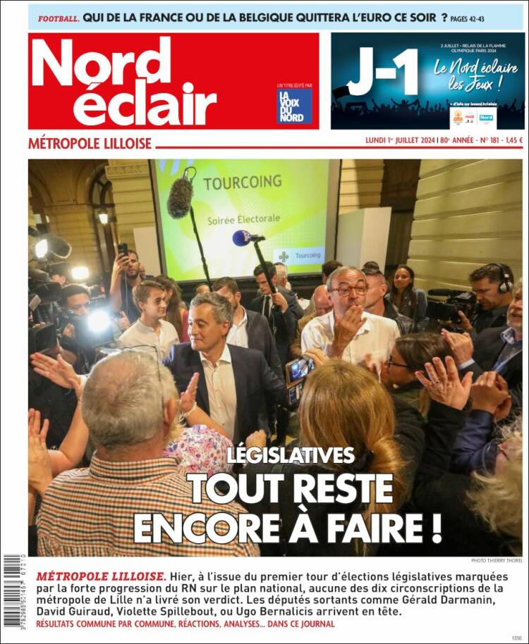 Portada de Nord Éclair (Francia)