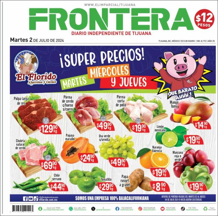 Portada de Frontera (M&eacute;xico)
