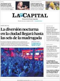 Portada de La Capital - Rosario (Argentina)