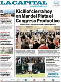 Portada de Diario La Capital - Mar del Plata (Argentina)