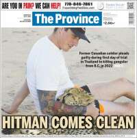 Portada de The Province (Canadá)