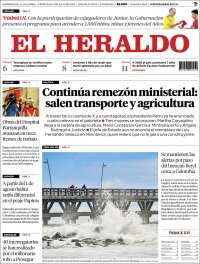 Portada de El Heraldo (Colombia)